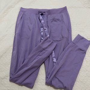 Purple pajama bottoms woman size small